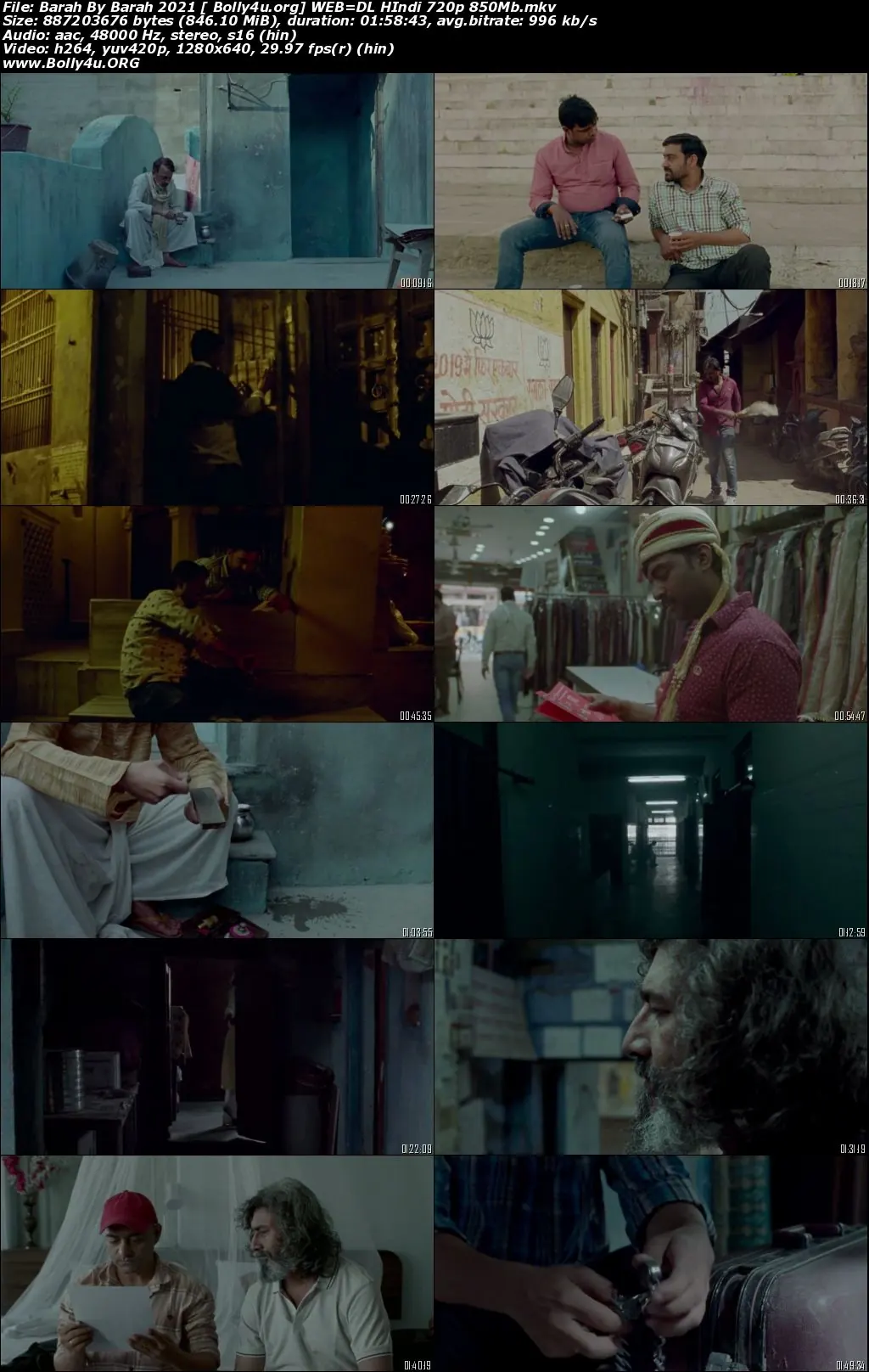Barah By Barah 2021 WEB-DL 300Mb Hindi Movie Download 480p