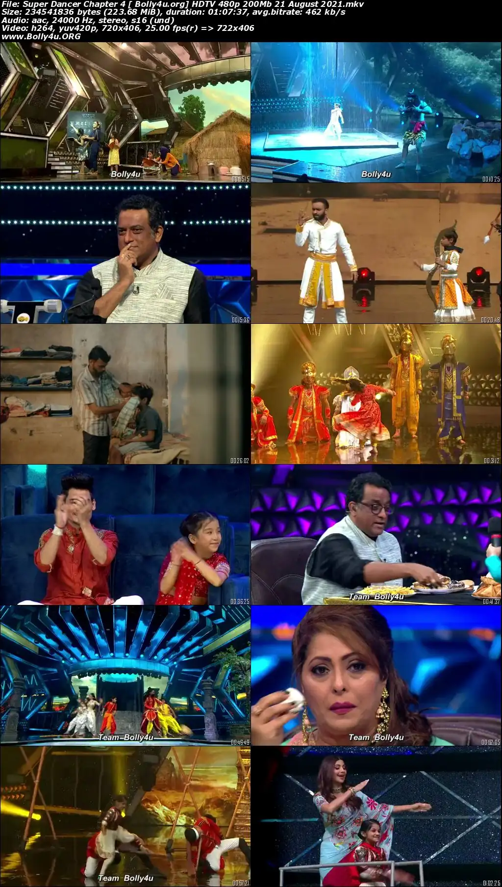 Super Dancer Chapter 4 HDTV 480p 200Mb 21 August 2021 Download