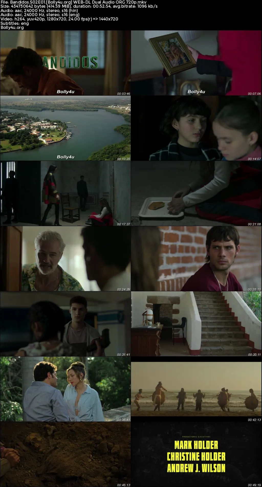Bandidos 2025 WEB-DL Hindi Dual Audio ORG S02 Complete Download 720p  480p