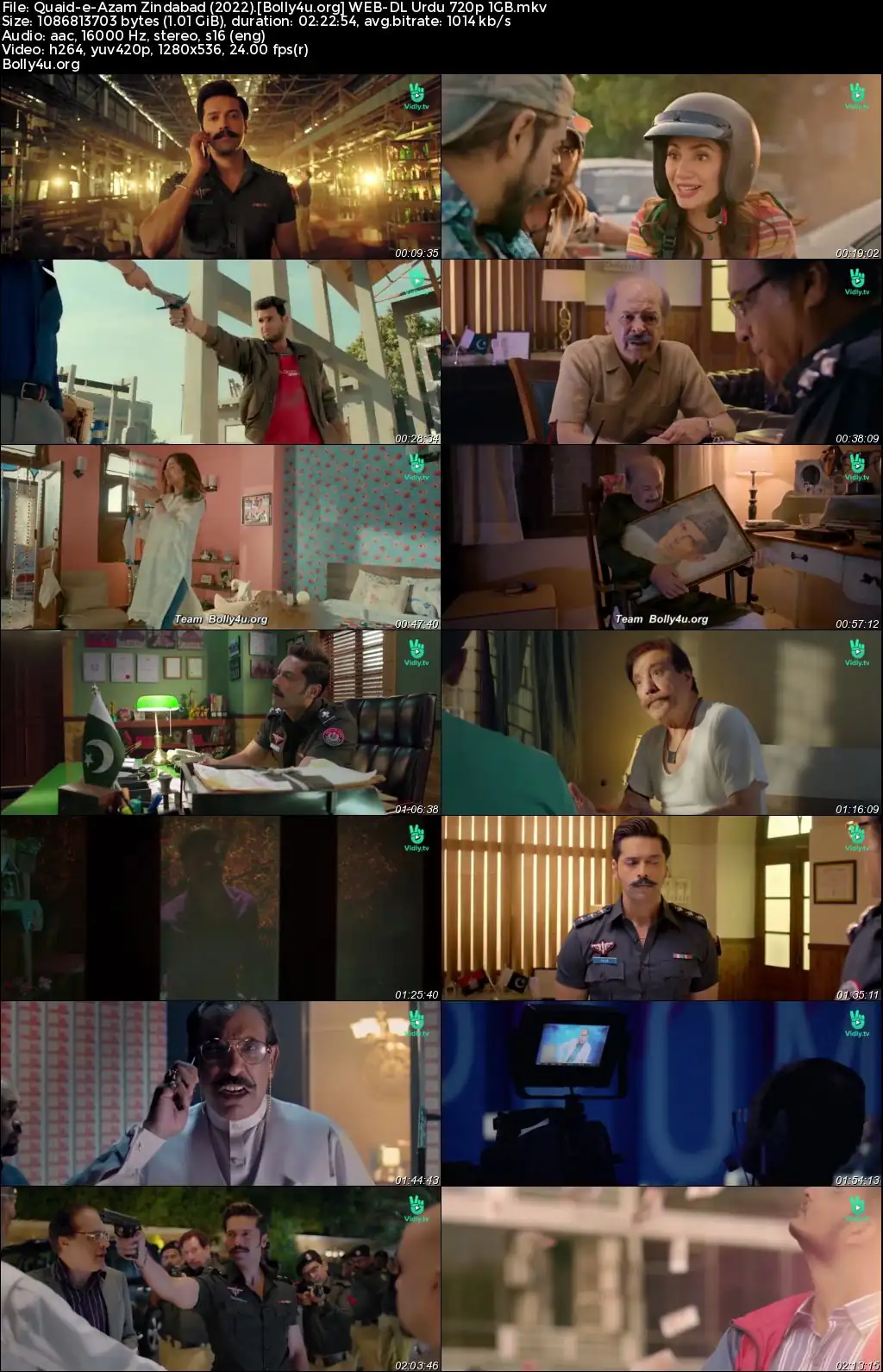 Quaid-e-Azam Zindabad 2022 WEB-DL Urdu Full Movie Download 1080p  720p  480p