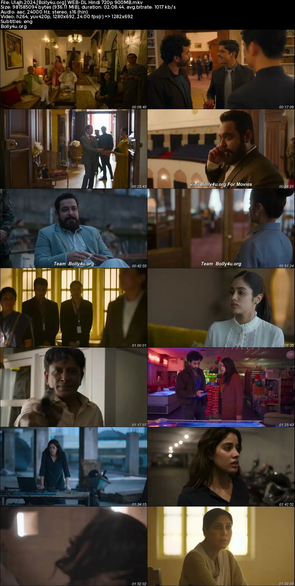 Ulajh 2024 WEB-DL Hindi Full Movie Download 1080p  720p  480p