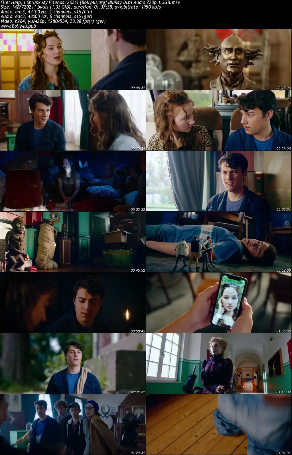Help I Shrunk My Friends 2021 BluRay Hindi Dual Audio Full Movie Download 720p  480p