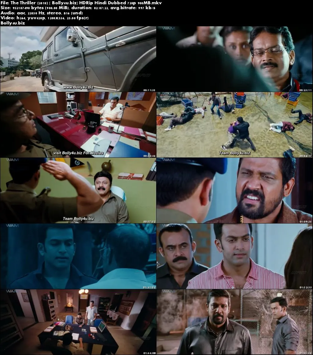 The Thriller 2018 HDRip 350Mb Full Hindi Dubbed Movie Download 480p