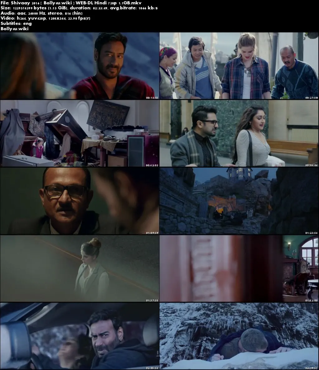 Shivaay 2016 WEB-DL Full Hindi Movie Download 720p