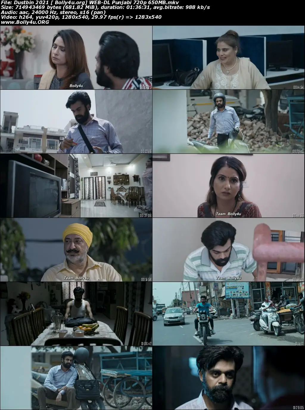 Dustbin 2021 WEB-DL 300MB Punjabi Movie Download 480p