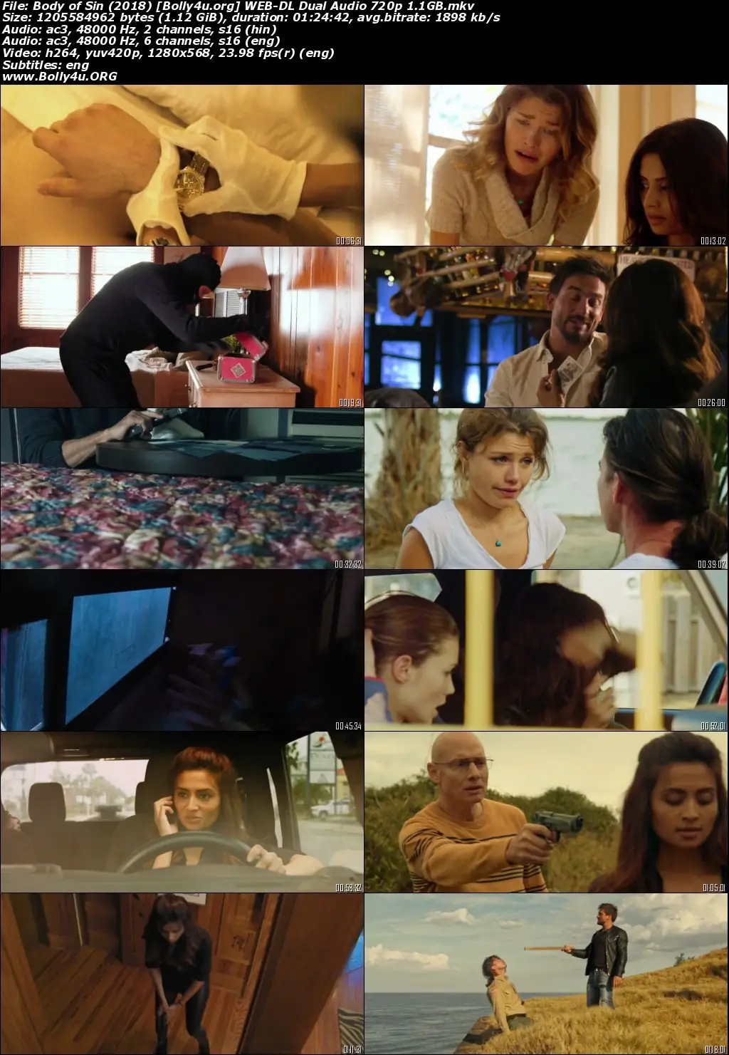 Body of Sin 2018 WEB-DL Hindi Dual Audio Full Movie Download