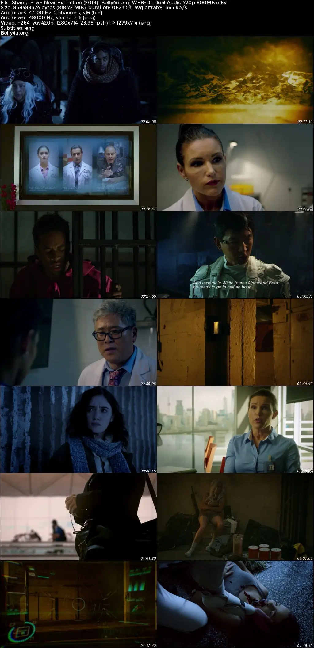 Shangri-La Near Extinction 2018 WEB-DL Hindi Dual Audio Full Movie Download 720p  480p