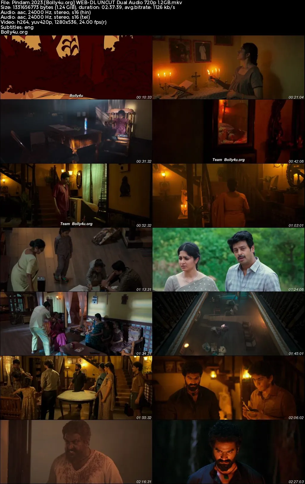 Pindam 2023 WEB-DL UNCUT Hindi Dual Audio ORG Full Movie Download 1080p  720p  480p