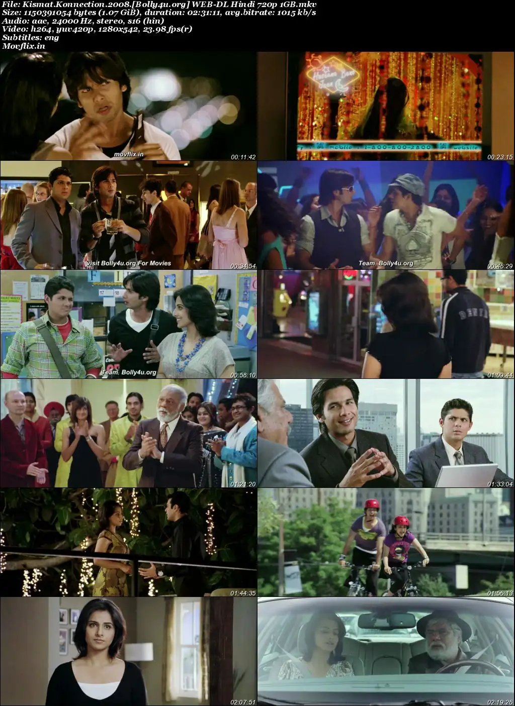 Kismat Konnection 2008 WEB-DL Hindi Full Movie Download 1080p  720p  480p