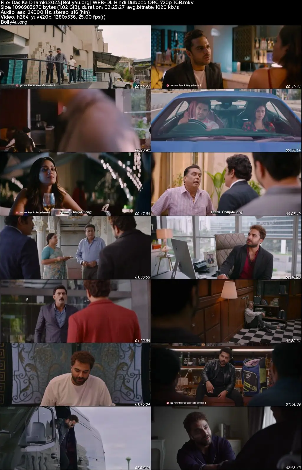 Das Ka Dhamki 2023 WEB-DL Hindi Dubbed ORG Full Movie Download 1080p  720p  480p