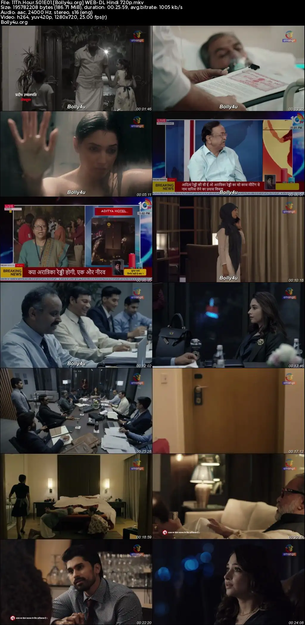 11Th Hour 2021 WEB-DL Hindi S01 Complete Download 720p