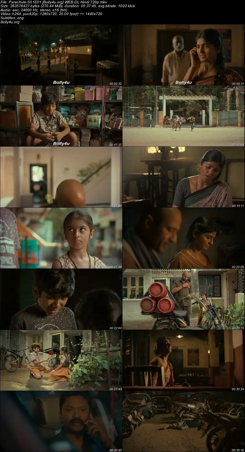 Parachute 2024 WEB-DL Hindi S01 Complete Download 720p  480p
