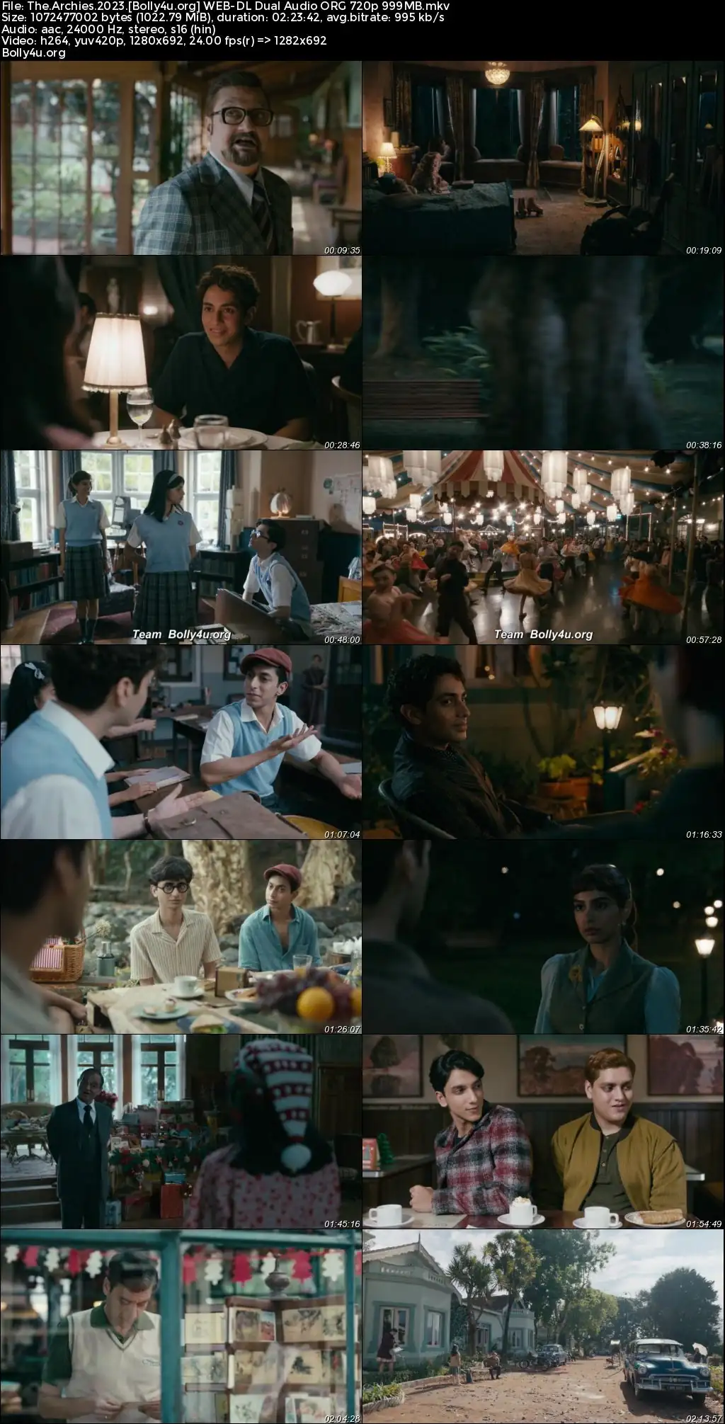 The Archies 2023 WEB-DL Hindi Full Movie Download 1080p  720p  480p