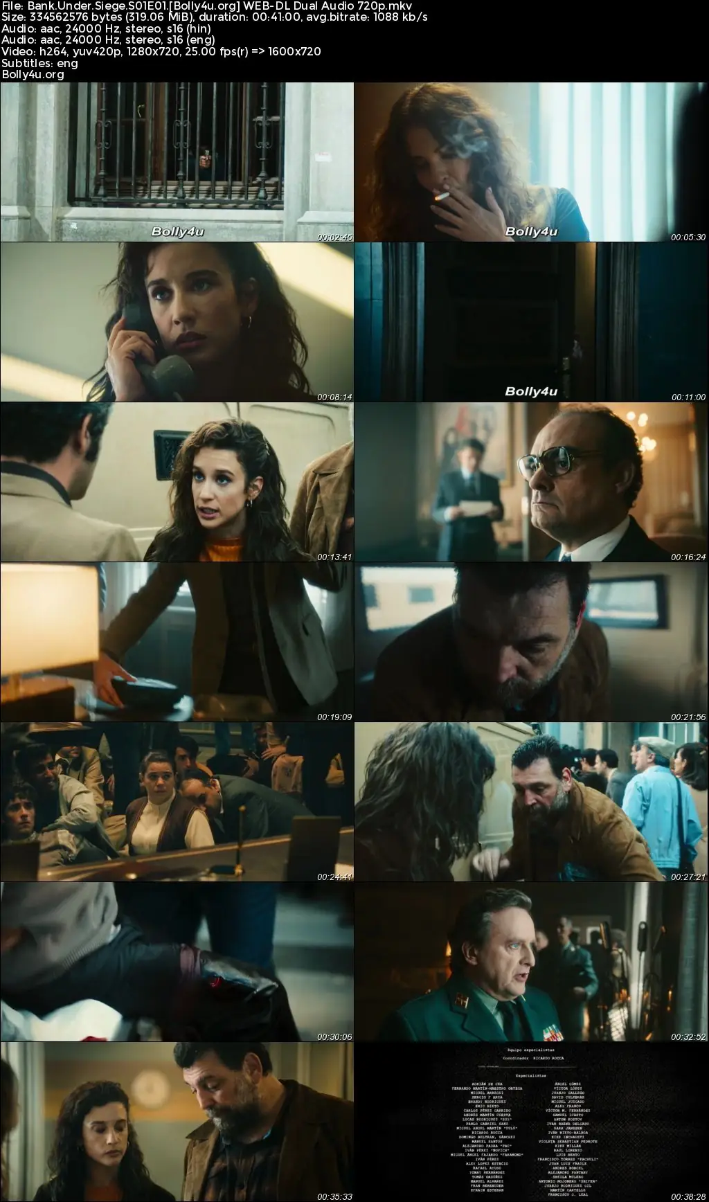 Bank Under Siege 2024 WEB-DL Hindi Dual Audio ORG S01 Complete Download 720p  480p