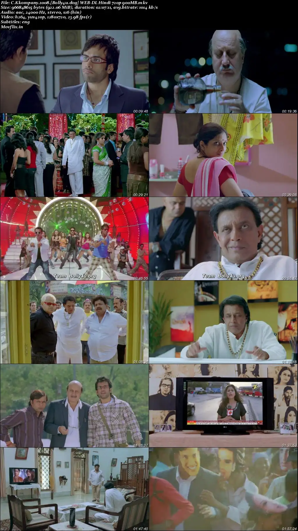 C Kkompany 2008 WEB-DL Hindi Full Movie Download 1080p  720p  480p