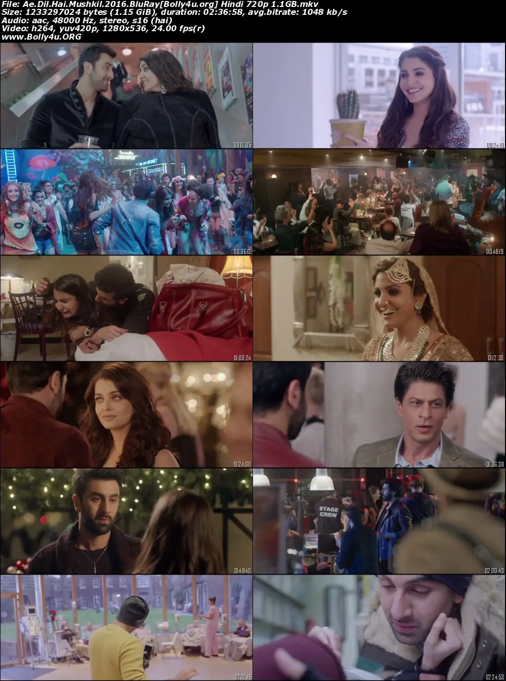 Ae Dil Hai Mushkil 2016 Hindi Full Movie Download