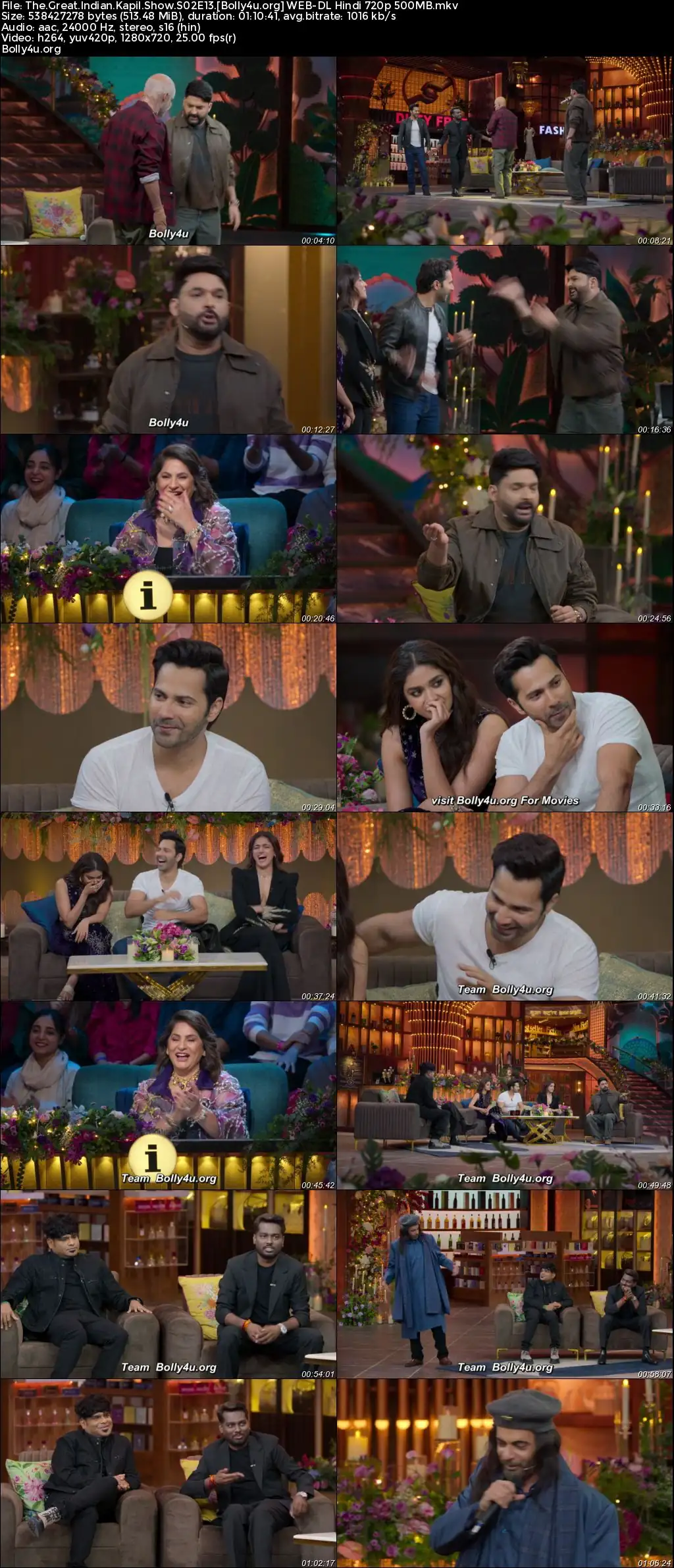 The Great Indian Kapil Show 2024 WEB-DL Hindi S02EP13 Download 720p  480p