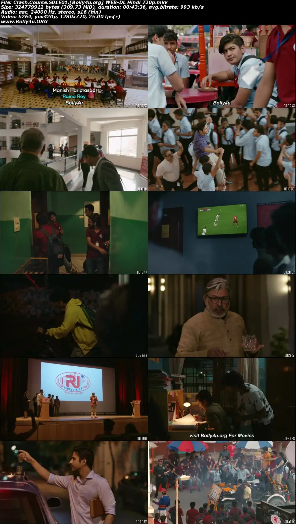 Crash Course 2022 WEB-DL Hindi S01 Complete Download 720p  480p
