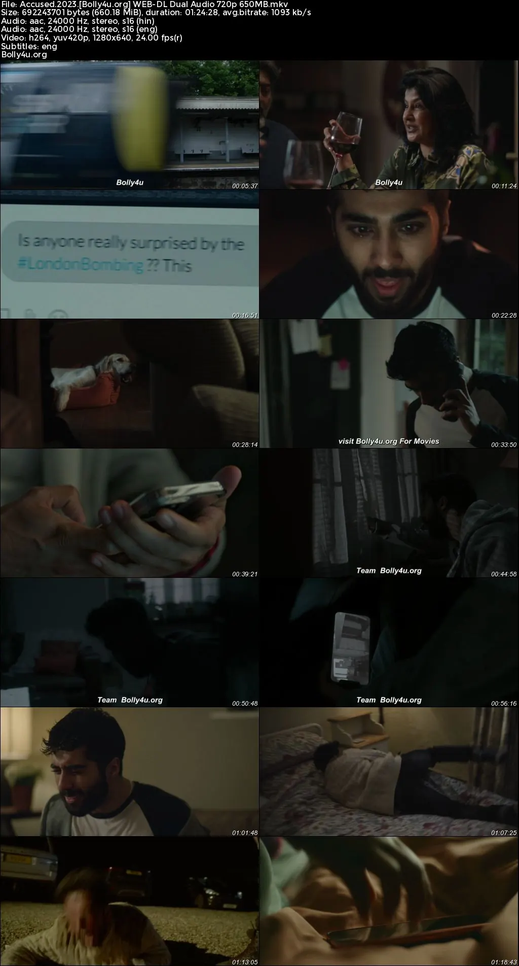Accused 2023 WEB-DL Hindi Dual Audio ORG Full Movie Download 1080p  720p  480p