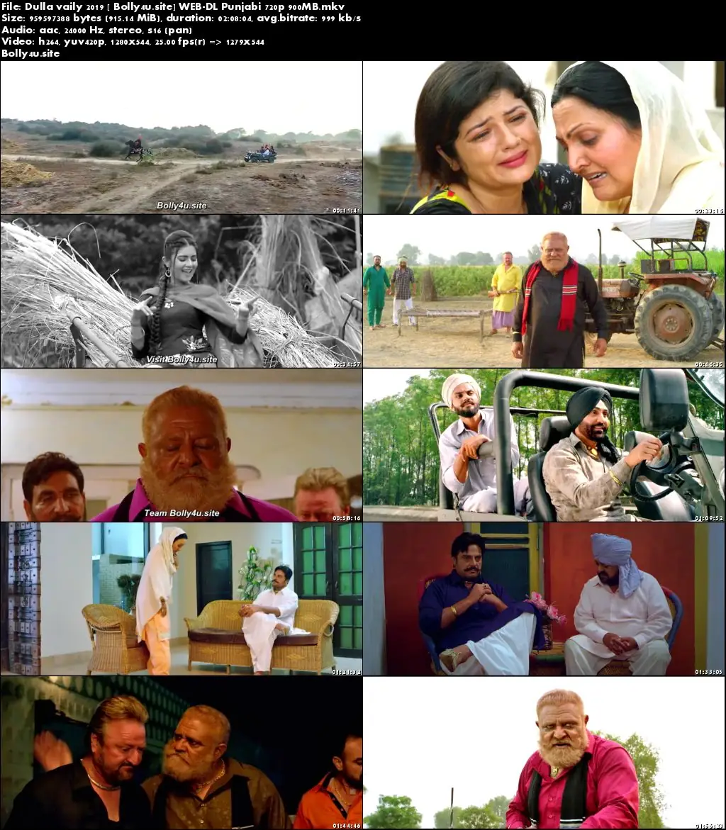 Dulla Vaily 2019 WEB-DL 350Mb Punjabi 480p Download
