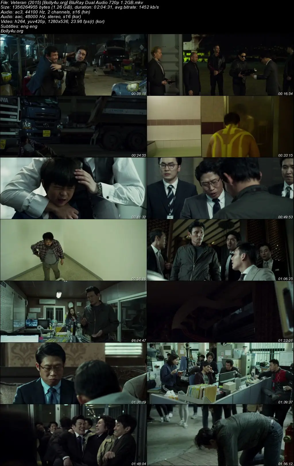 Veteran 2015 BluRay Hindi Dual Audio Full Movie Download 720p  480p