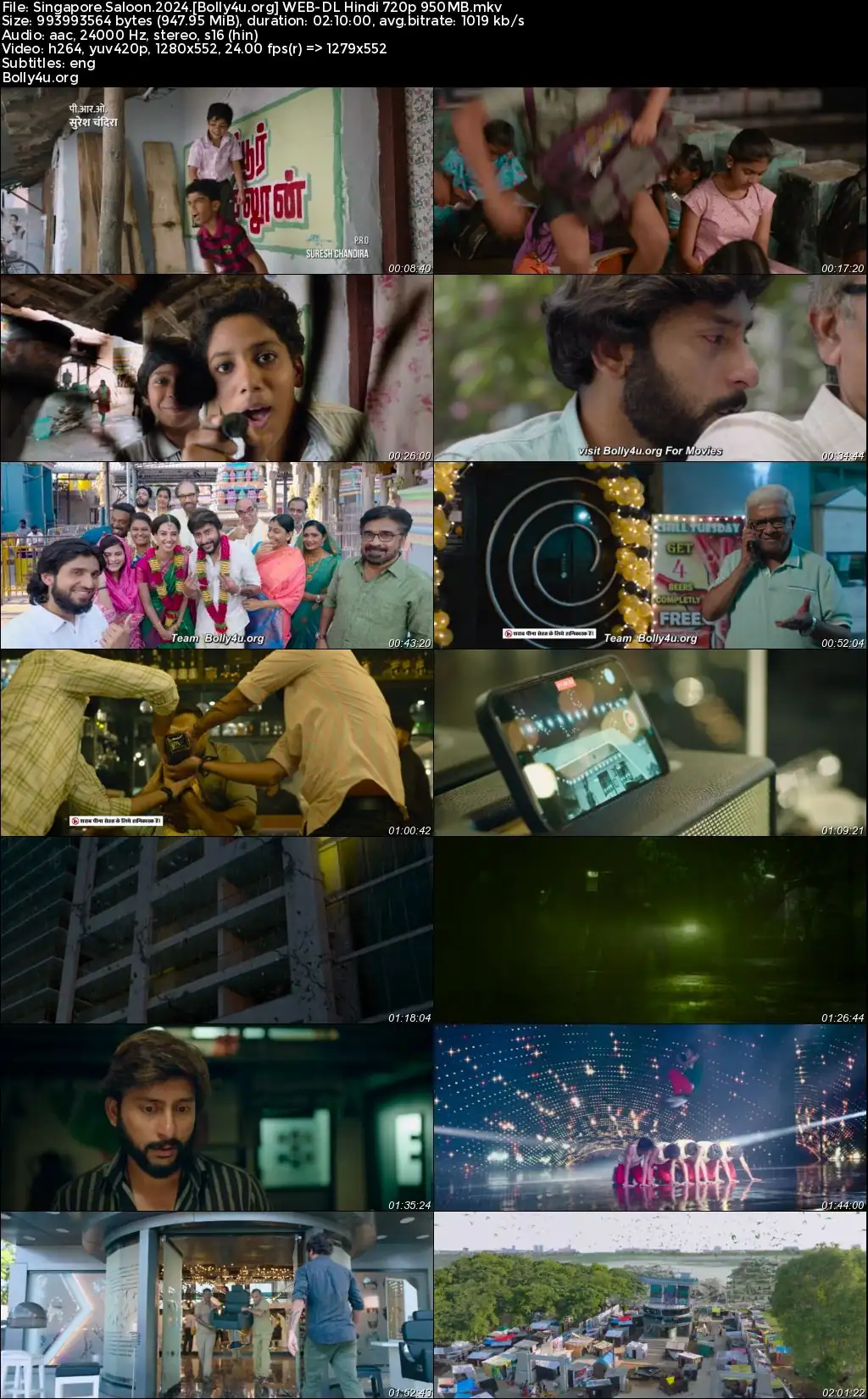 Singapore Saloon 2024 WEB-DL Hindi Dubbed ORG Full Movie Download 1080p  720p  480p