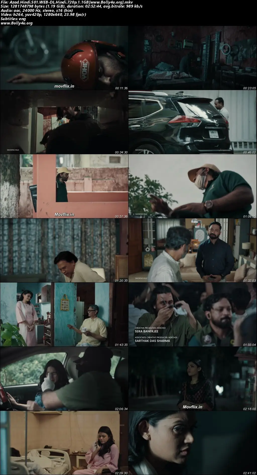 Azad 2025 WEB-DL Hindi S01 Complete Download 720p  480p