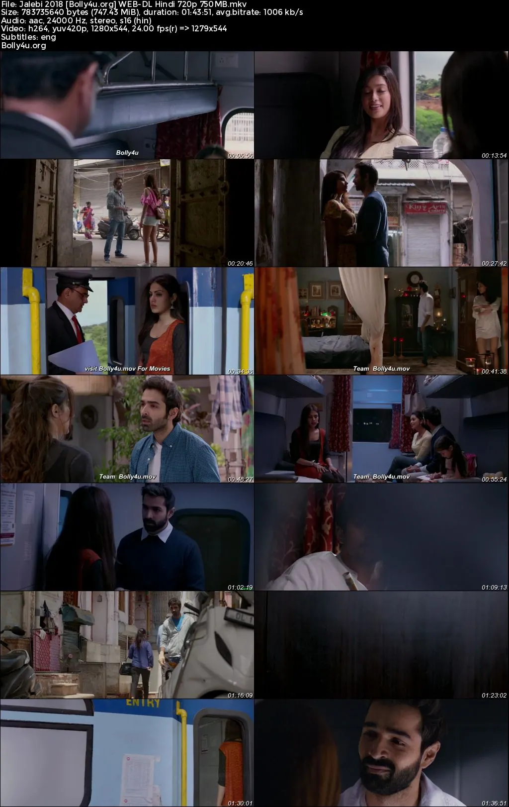 Jalebi 2018 WEB-DL Hindi Full Movie Download 1080p  720p  480p