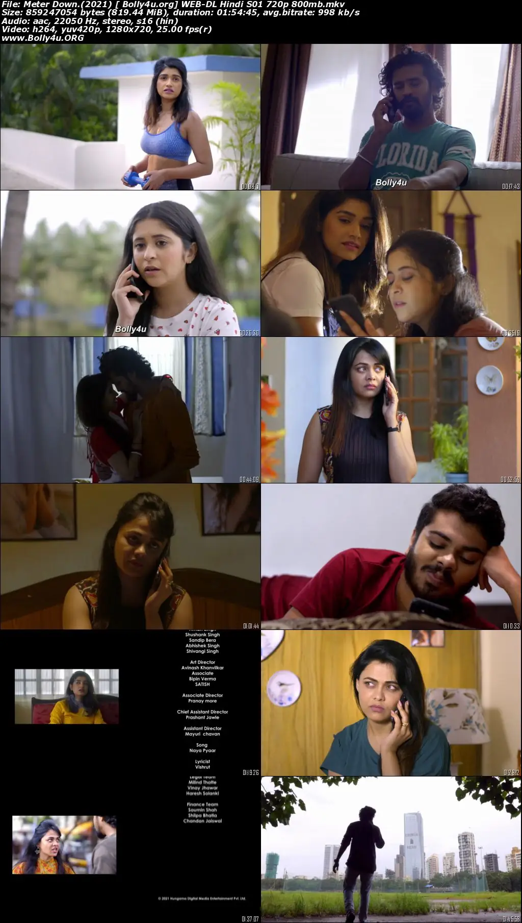 Meter Down 2021 WEB-DL 800Mb Hindi S01 Download 720p