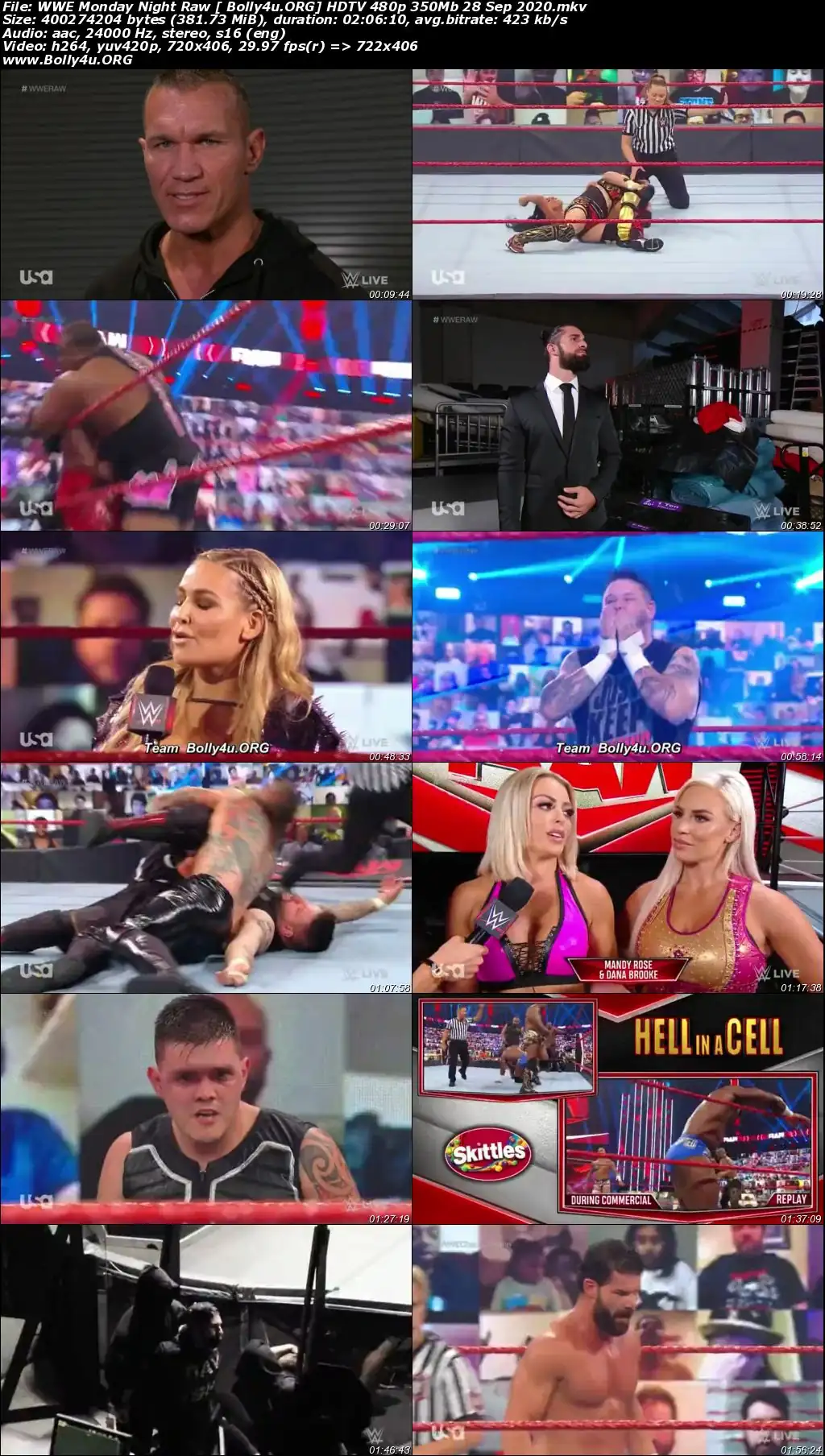 WWE Monday Night Raw HDTV 480p 350Mb 28 September 2020 Download WWE Monday Night Raw HDTV 480p 350Mb 28 September 2020 Download