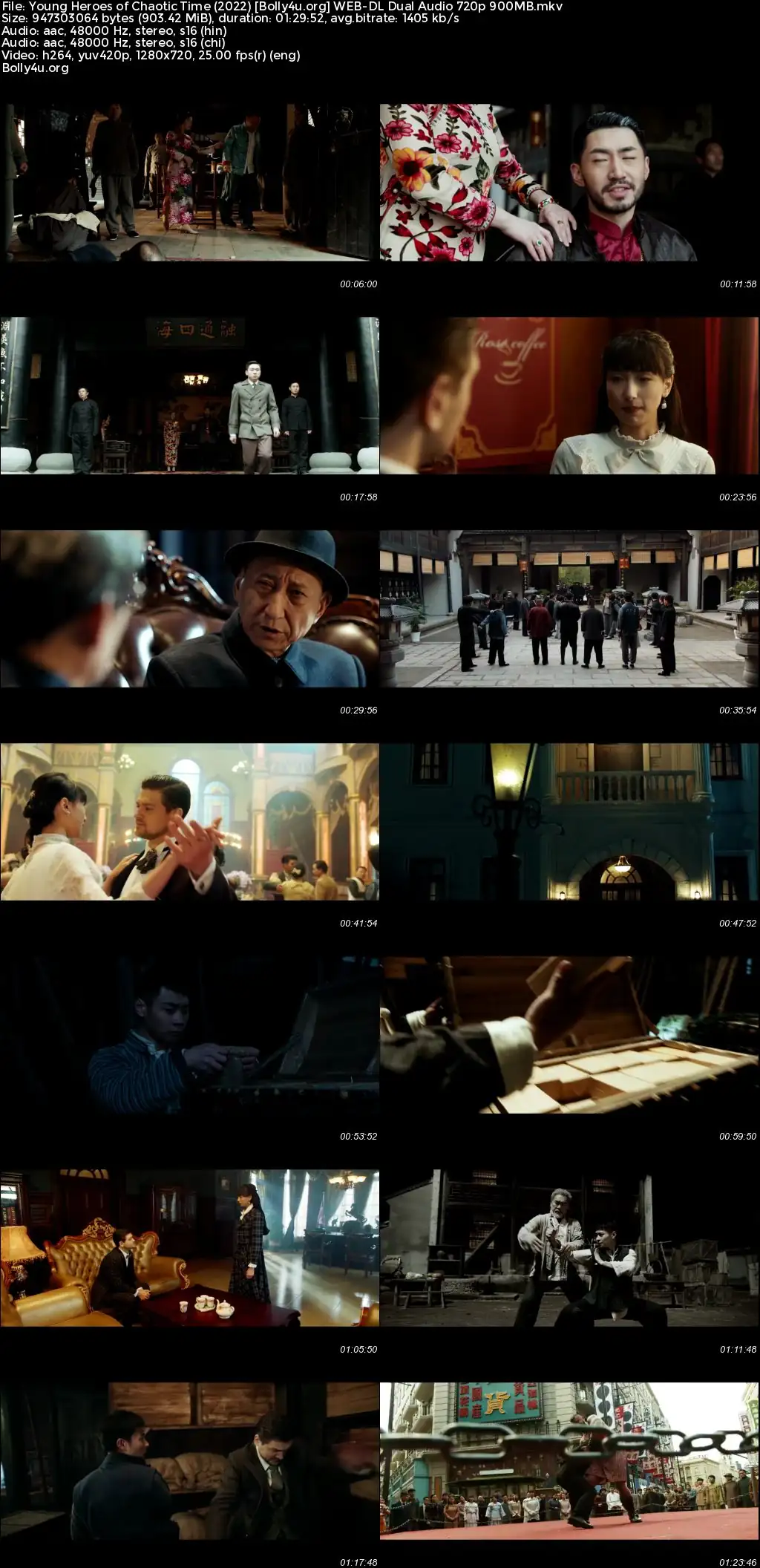 Young Heroes of Chaotic Time 2022 WEB-DL Hindi Dual Audio Full Movie Download 720p  480p