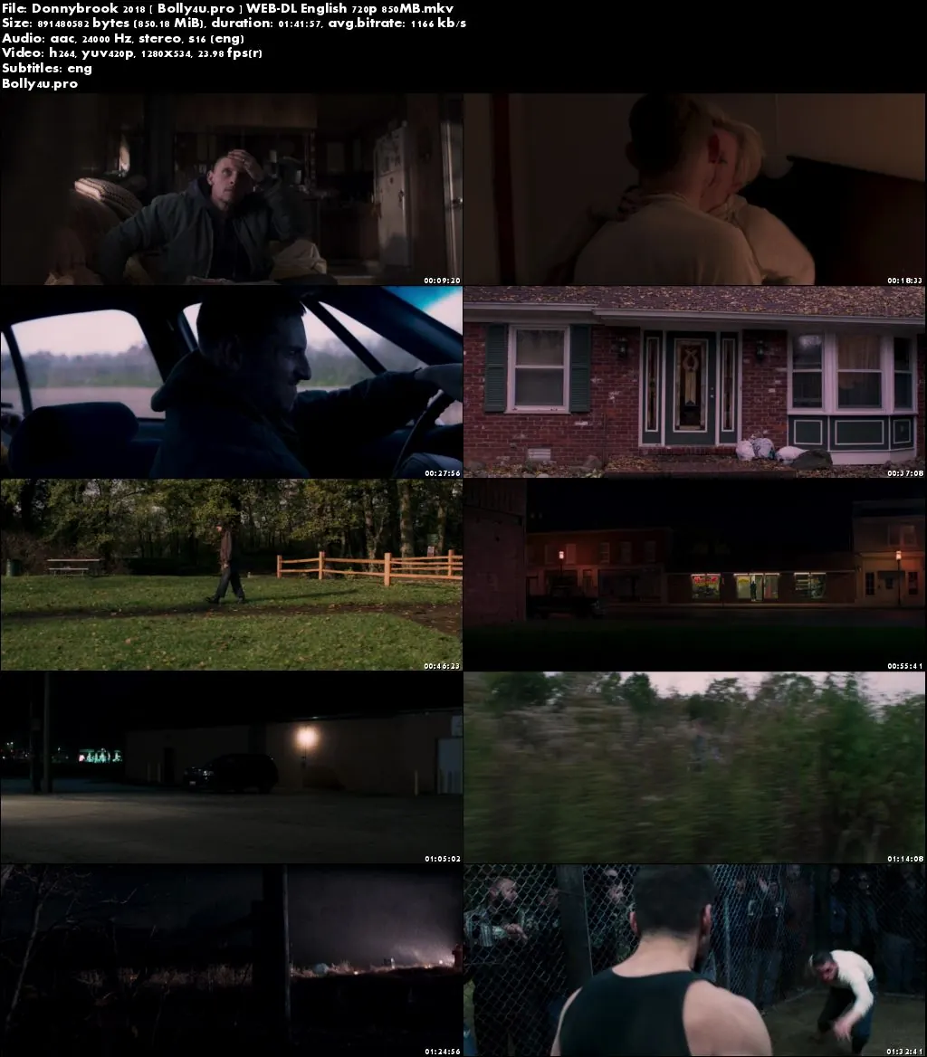 Donnybrook 2018 WEB-DL 850MB English 720p ESub Download