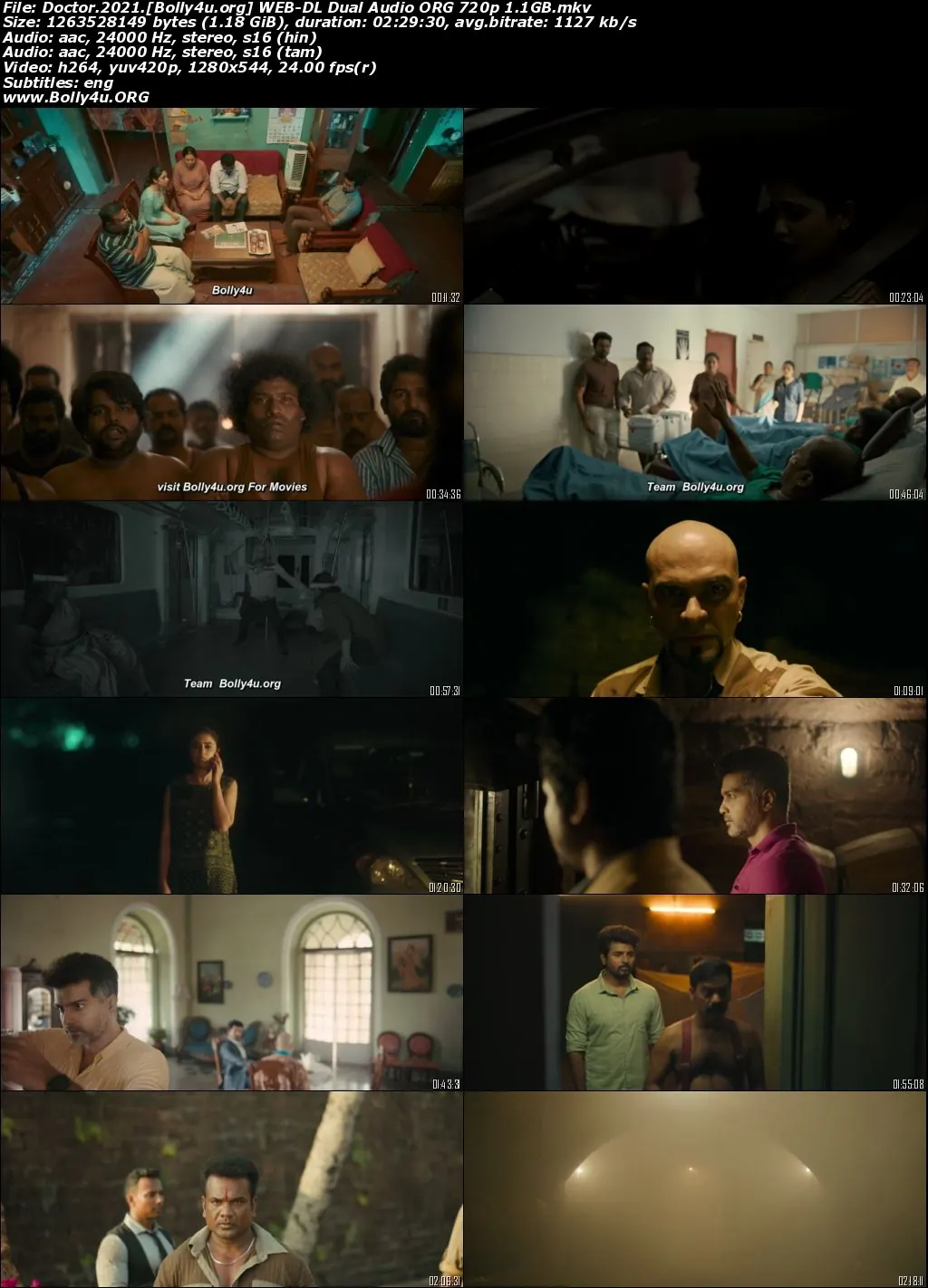 DOCTOR 2021 WEB-DL Hindi Dual Audio ORG Full Movie Download 720p  480p