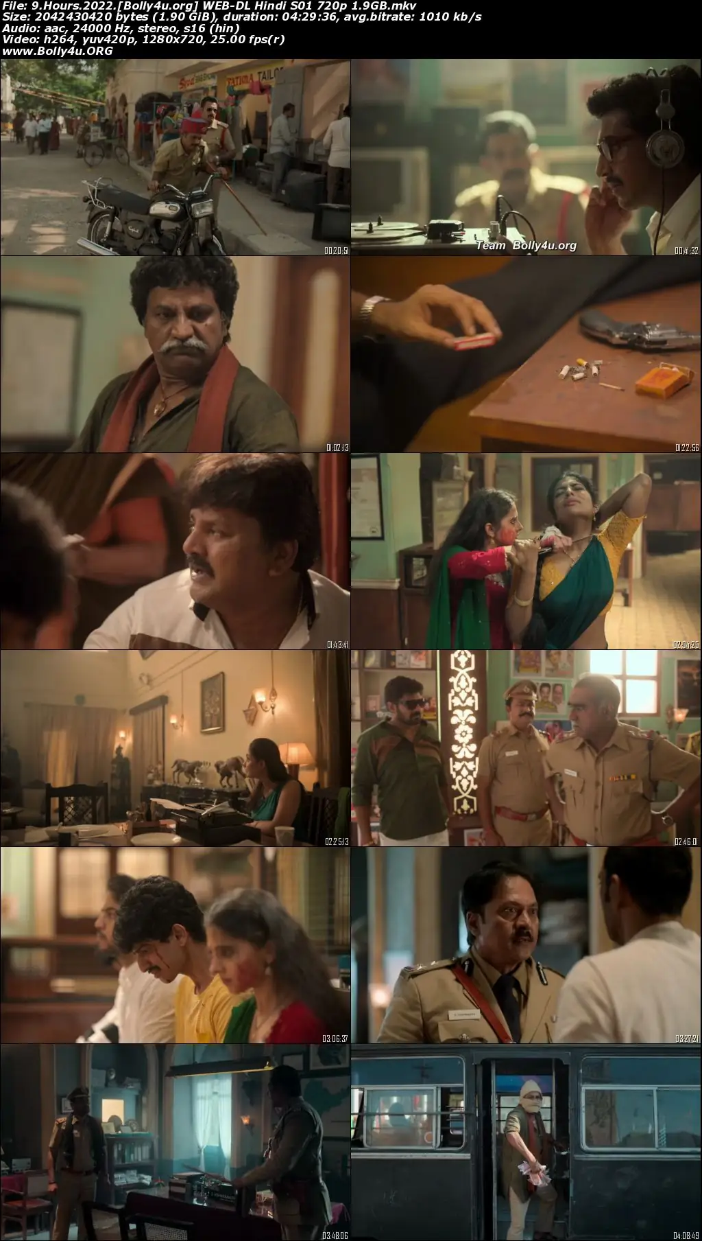 9 Hours 2022 WEB-DL Hindi Complete S01 Download 720p  480p
