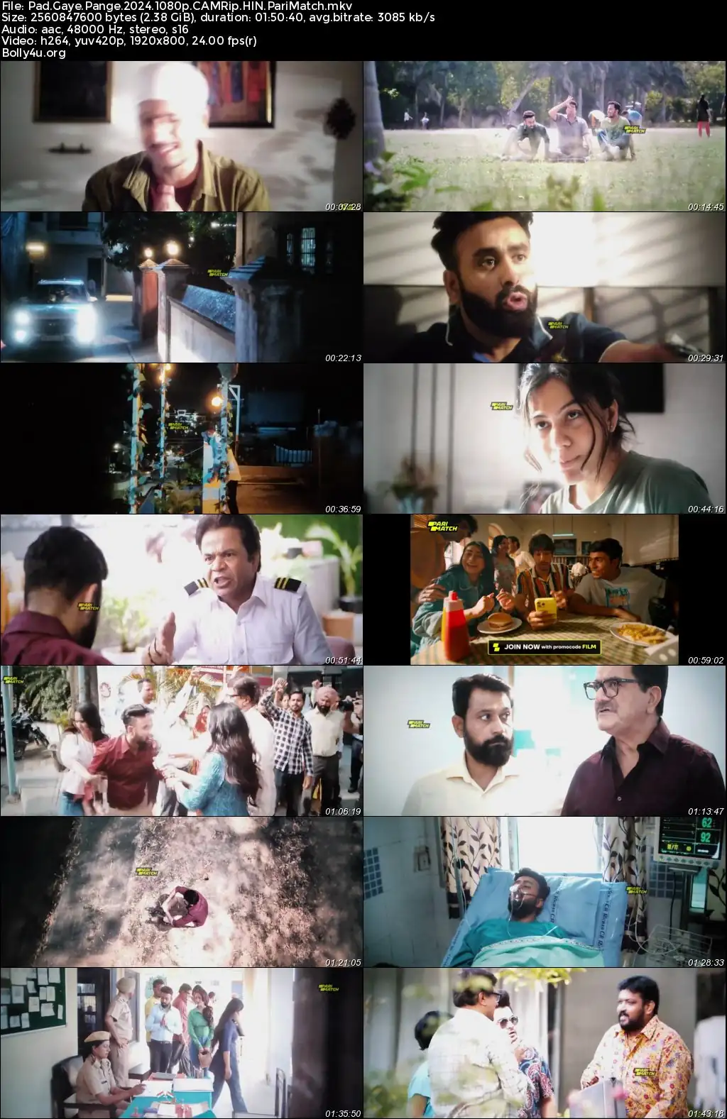 Pad Gaye Pange 2024 HDTC Hindi Full Movie Download 1080p  720p  480p