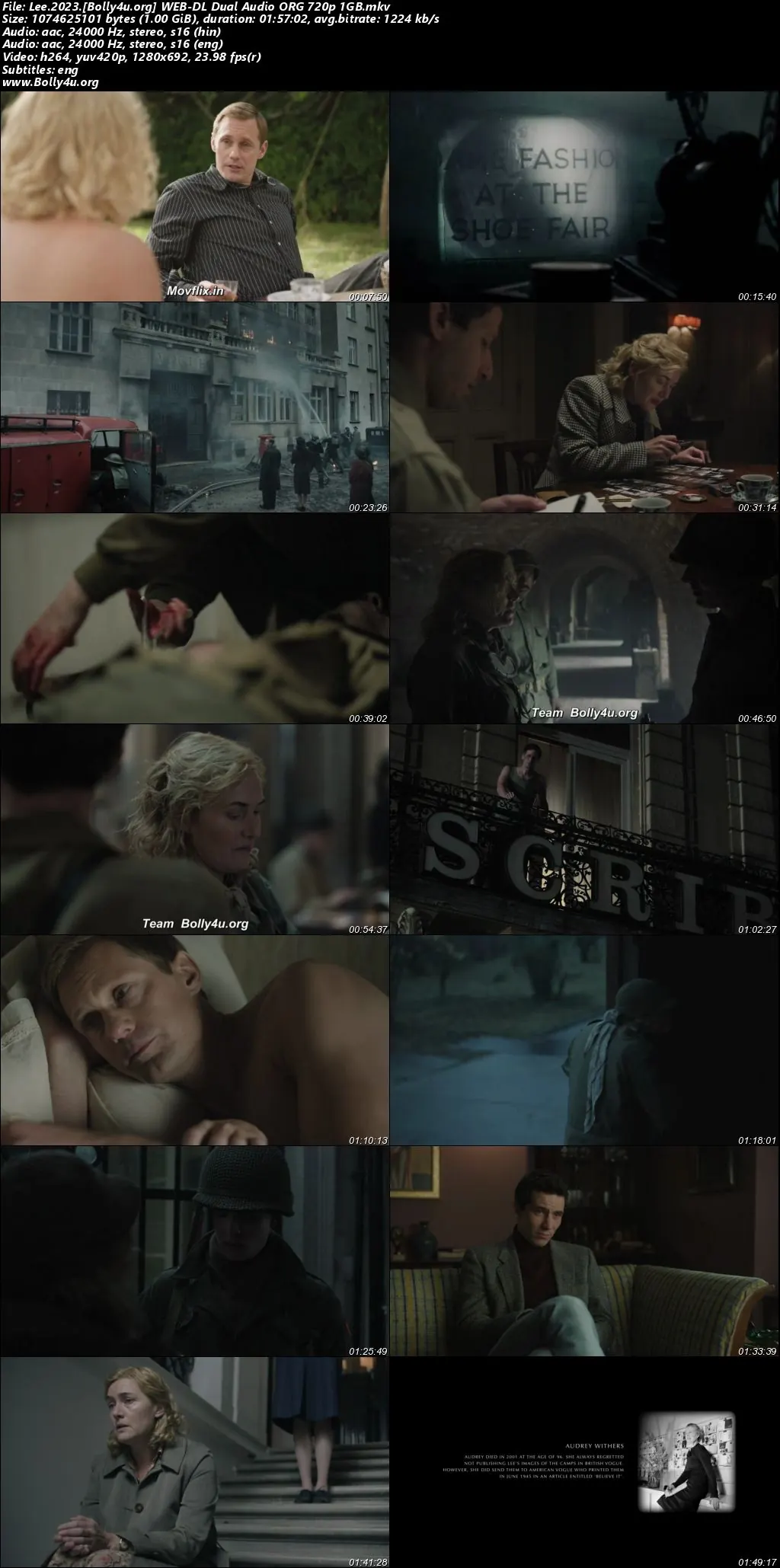 Lee 2023 WEB-DL Hindi Dual Audio ORG Full Movie Download 1080p  720p  480p