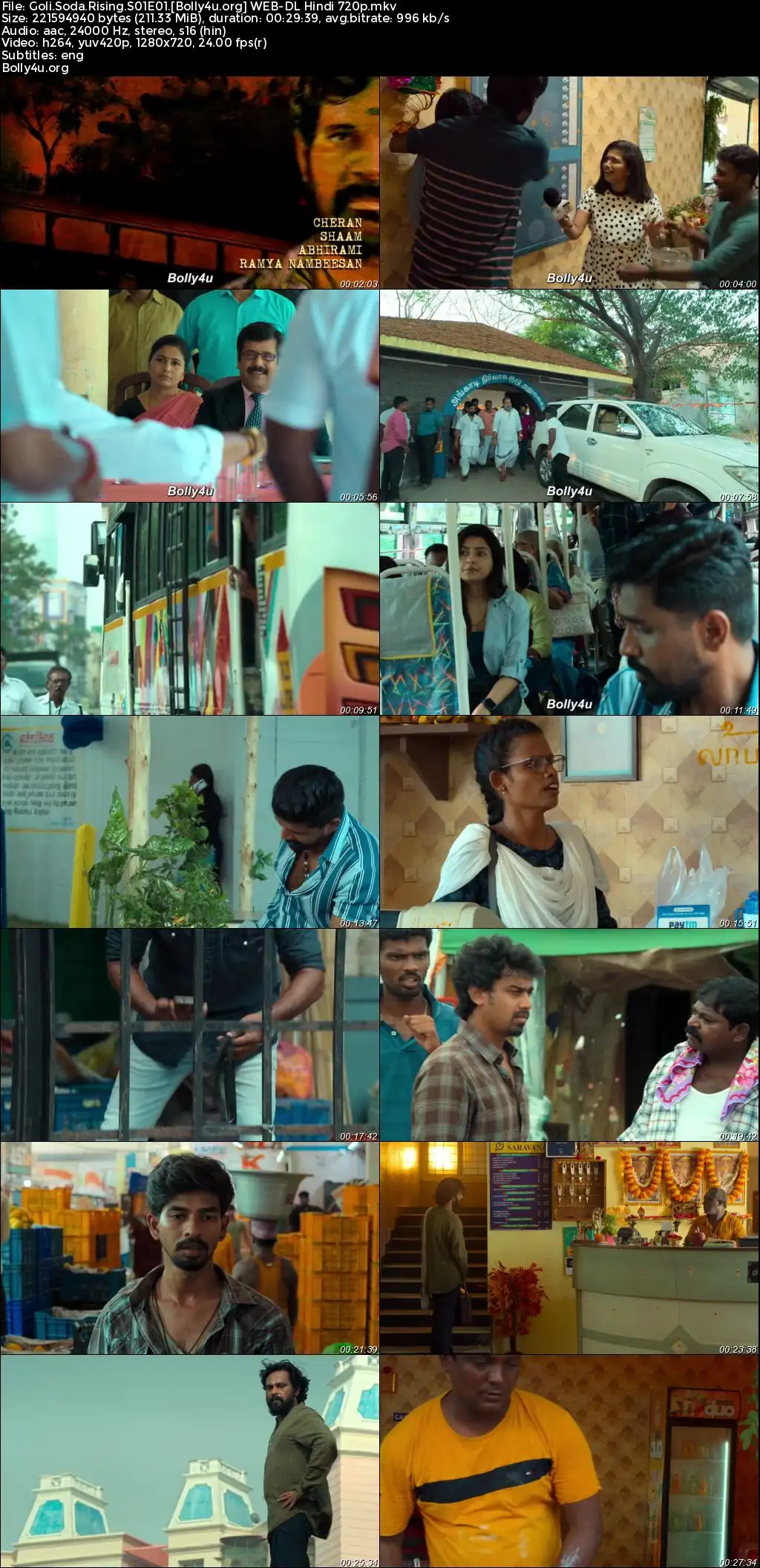 Goli Soda Rising 2024 WEB-DL Hindi S01 Complete Download 720p  480p Watch Online Free bolly4u