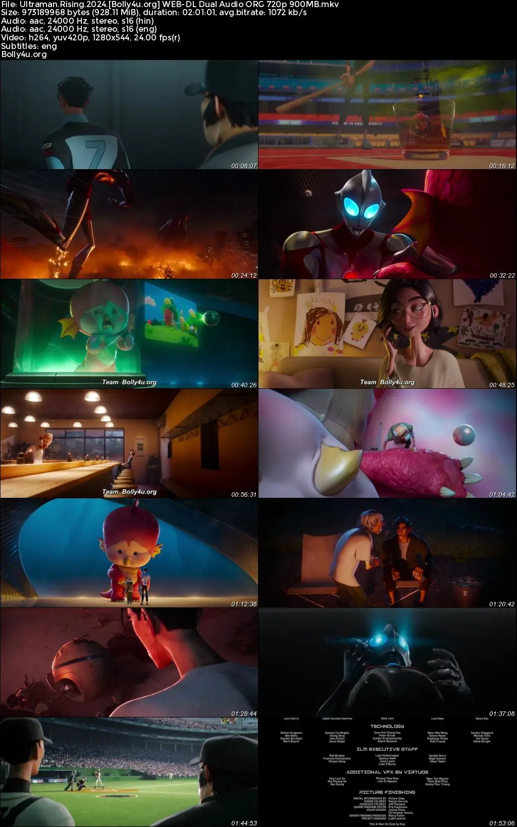 Ultraman Rising 2024 WEB-DL Hindi Dual Audio ORG Full Movie Download 1080p  720p  480p