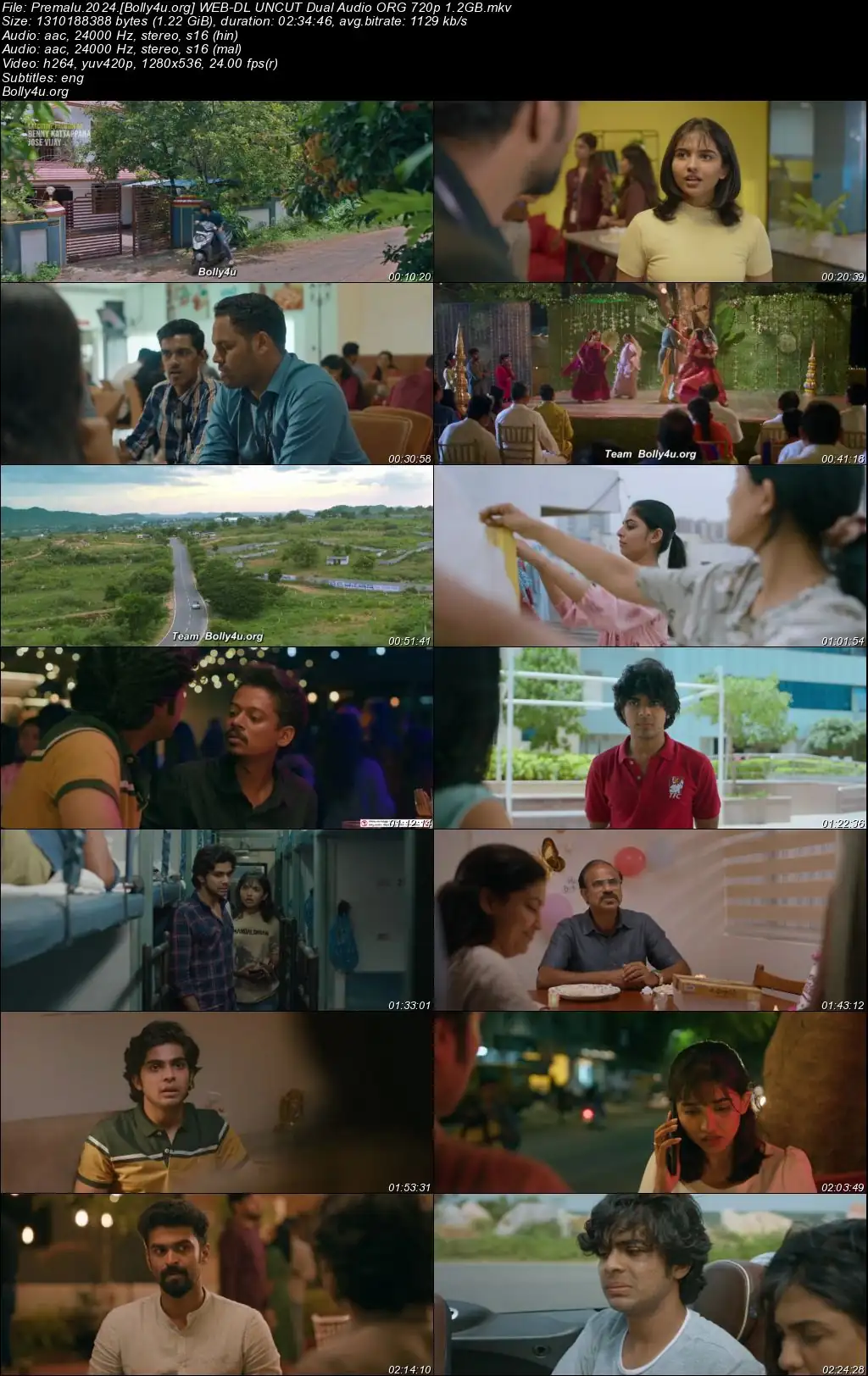 Premalu 2024 WEB-DL UNCUT Hindi Dual Audio ORG Full Movie Download 1080p  720p  480p