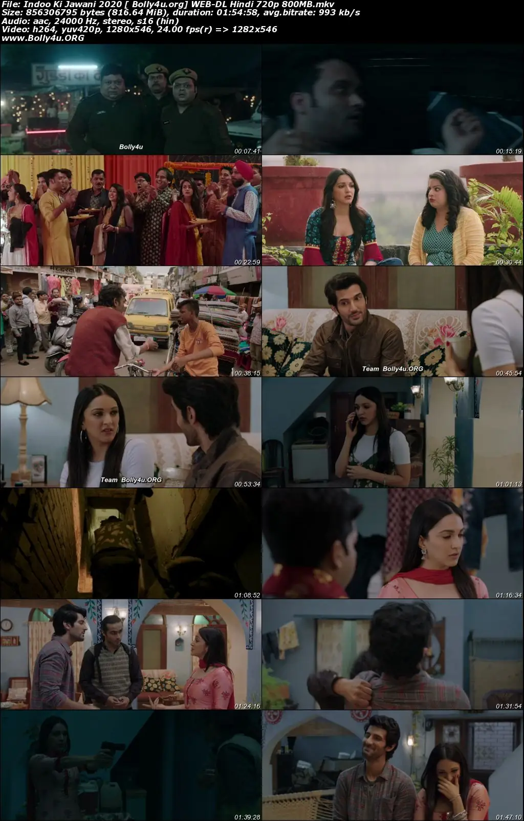 Indoo Ki Jawani 2020 WEB-DL 800Mb Hindi Movie Download 720p