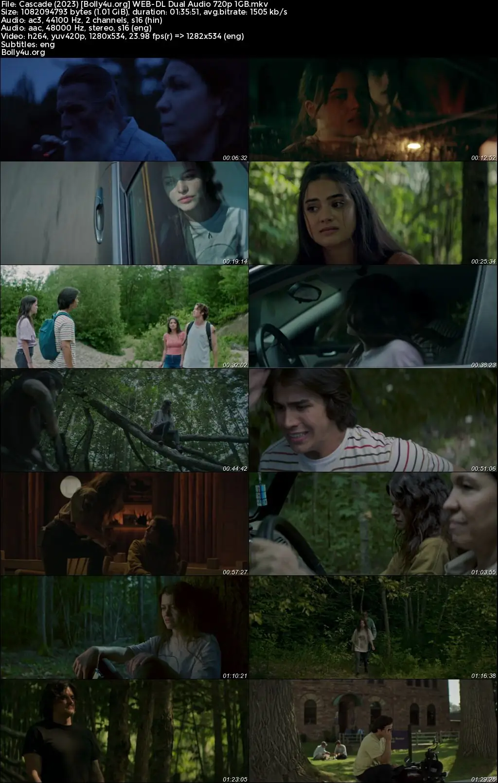 Cascade 2023 WEB-DL Hindi Dual Audio Full Movie Download 720p  480p