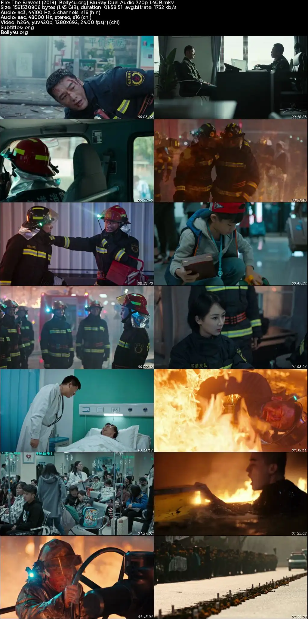 The Bravest 2019 BluRay Hindi Dual Audio Full Movie Download 720p  480p