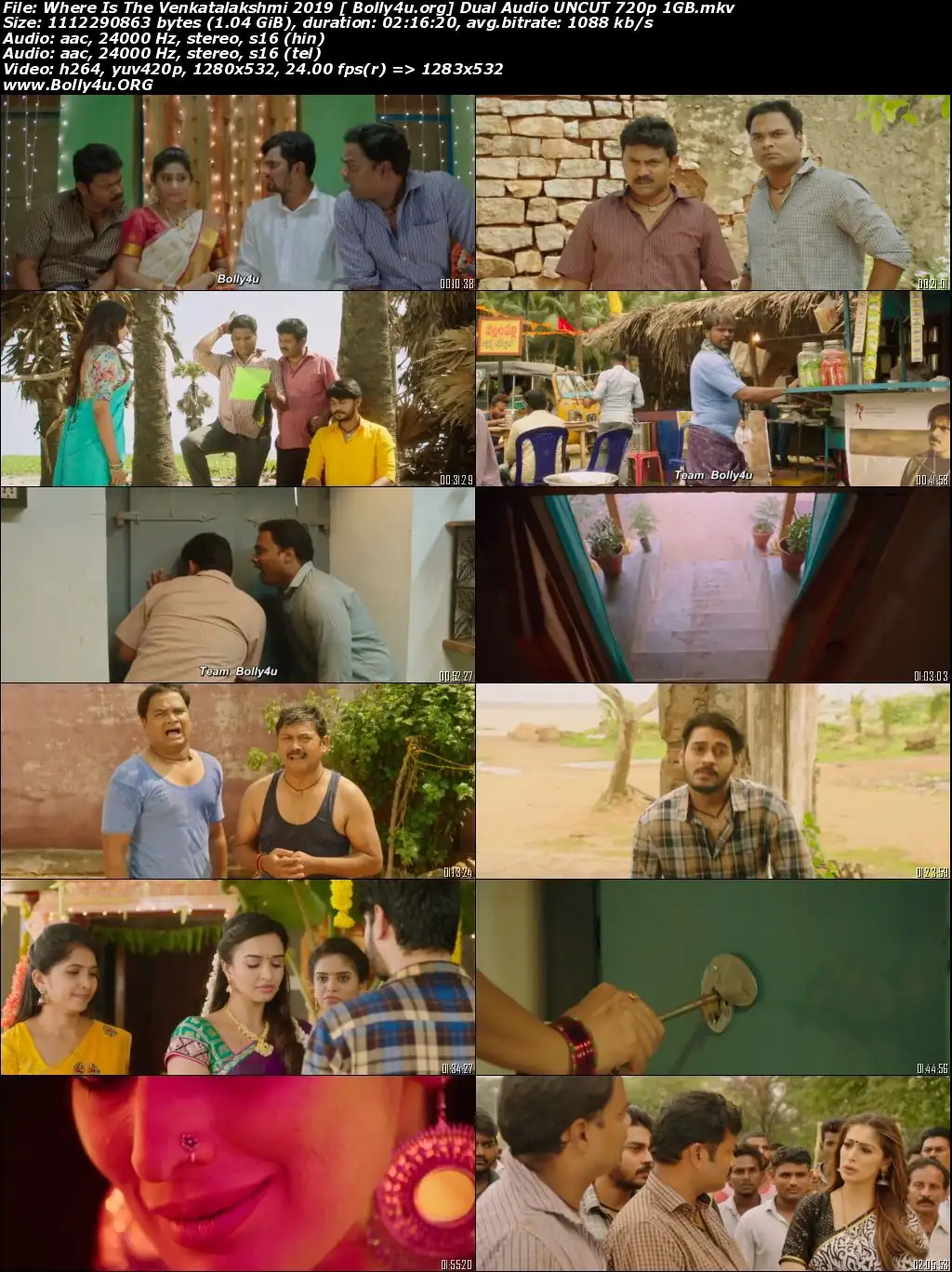 Where Is The Venkatalakshmi 2019 WEB-DL 1GB UNCUT Hindi Dual Audio 720p Download