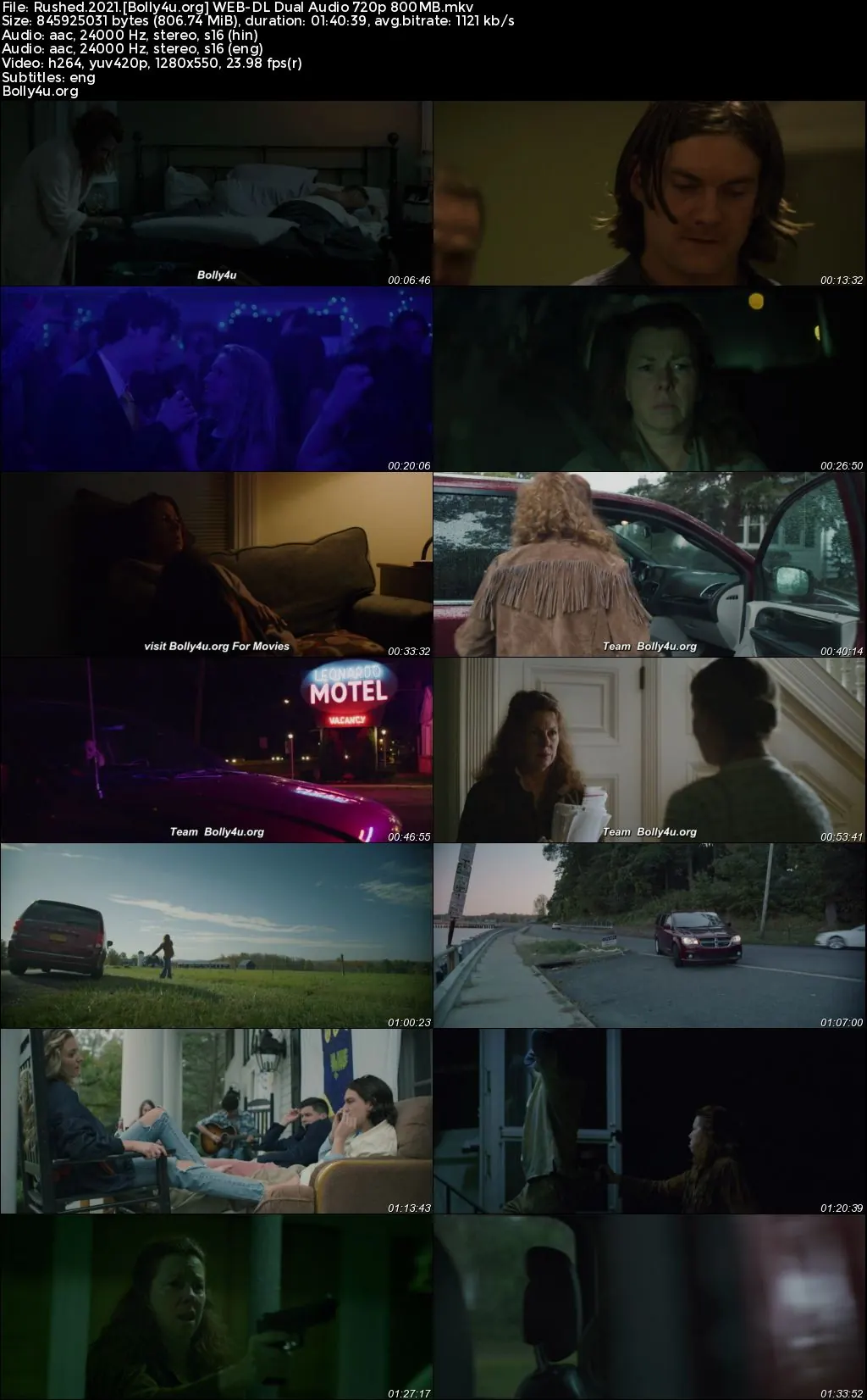 Rushed 2021 WEB-DL Hindi Dual Audio ORG Full Movie Download 1080p  720p  480p