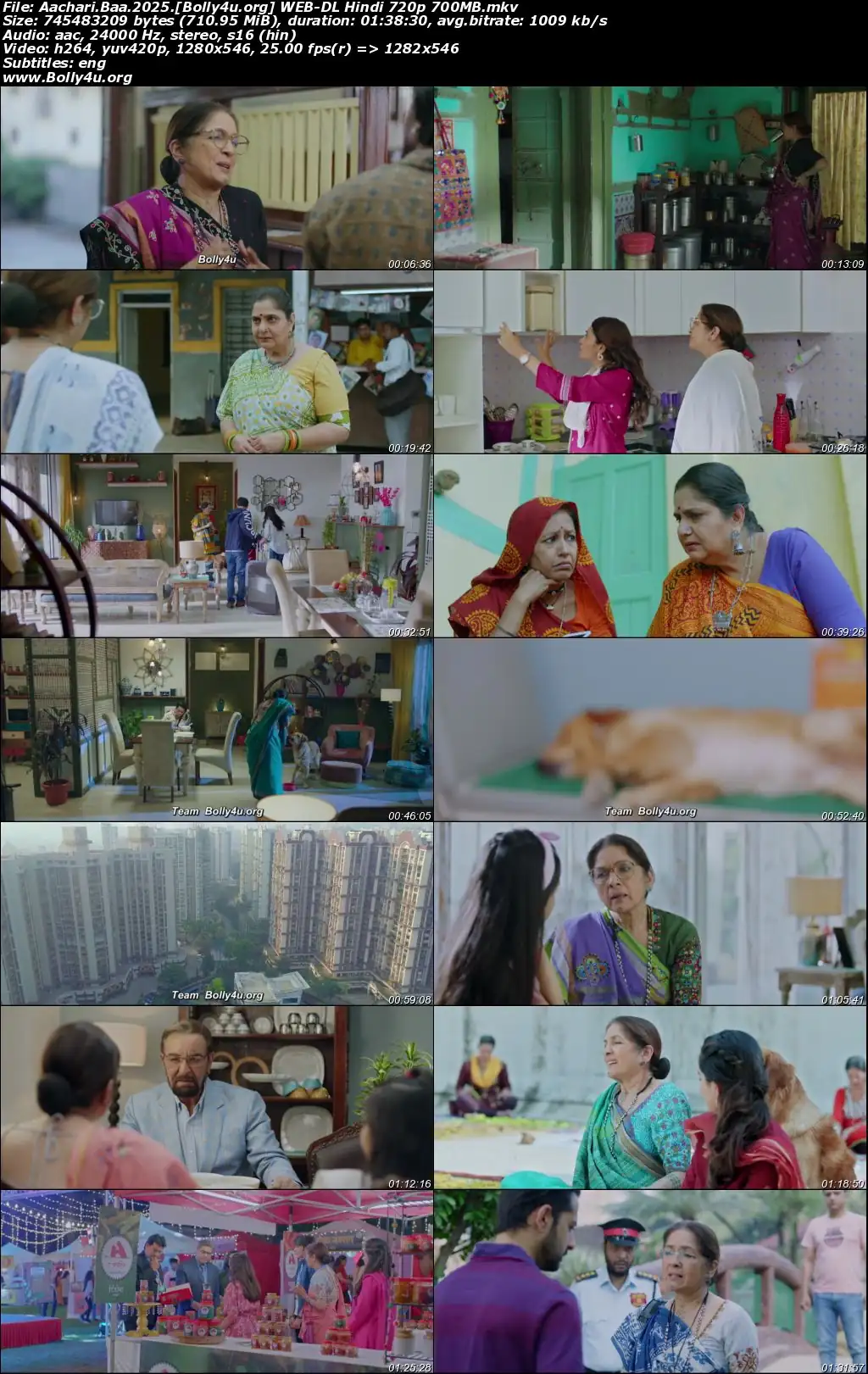 Aachari Baa 2025 WEB-DL Hindi Full Movie Download 1080p  720p  480p