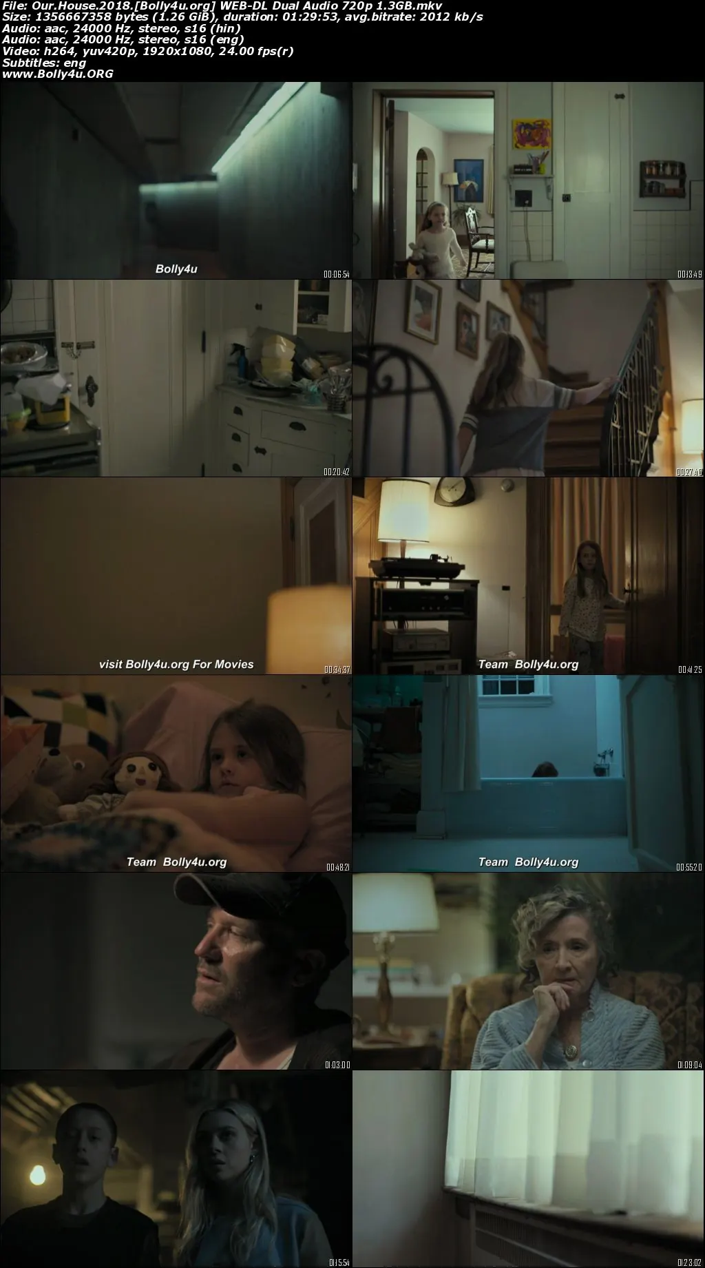 Our House 2018 WEB-DL Hindi Dual Audio ORG Full Movie Download