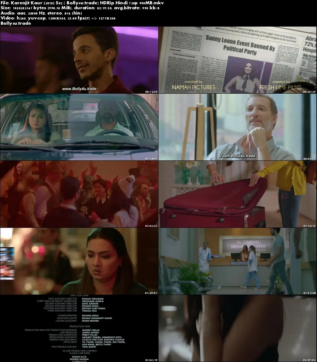 Karenjit Kaur 2018 Story of Sunny Leaone Complete S02 HDRip 950Mb Hindi 720p Download