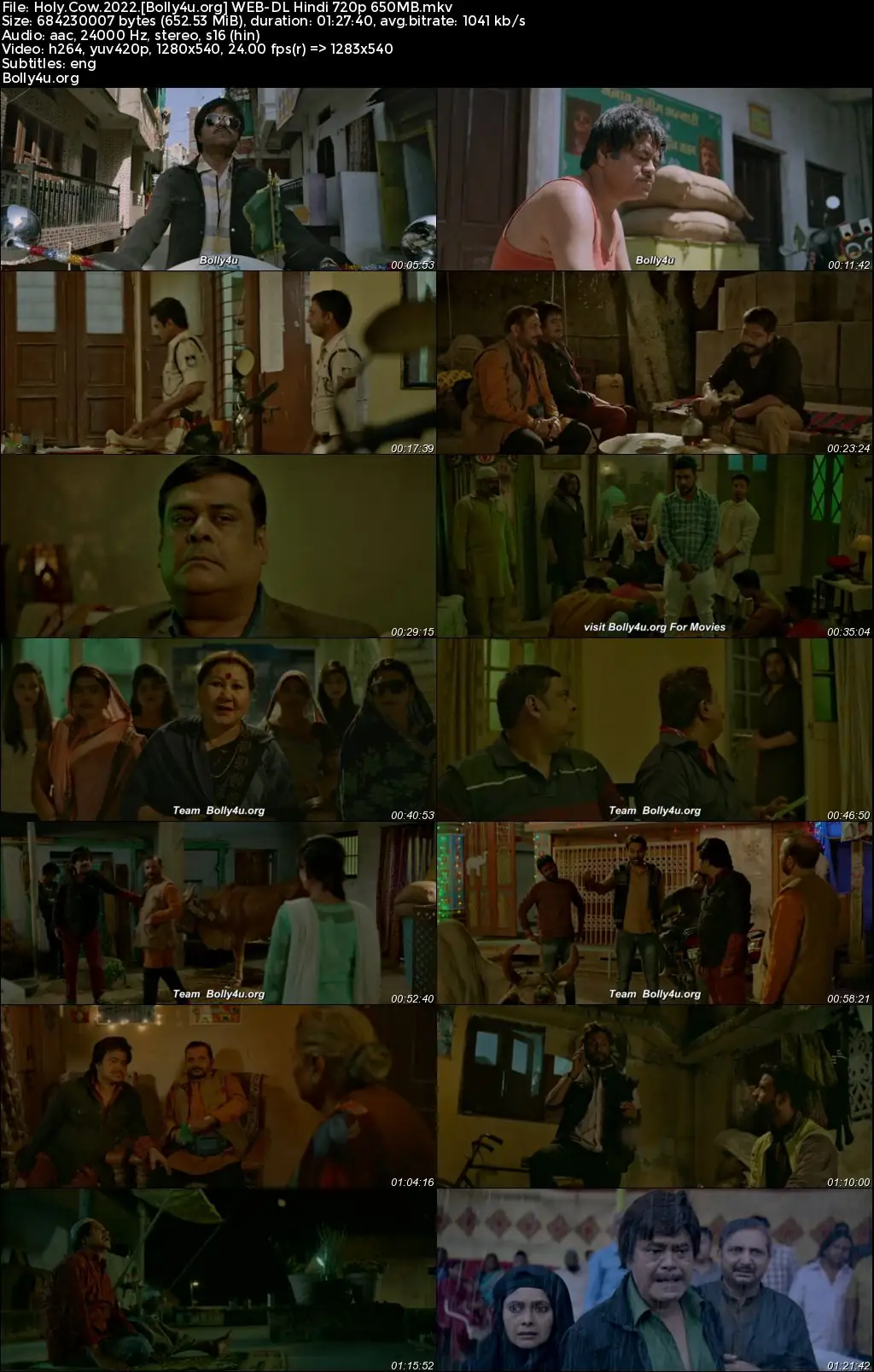Holy Cow 2022 WEB-DL Hindi Full Movie Download 1080p  720p  480p