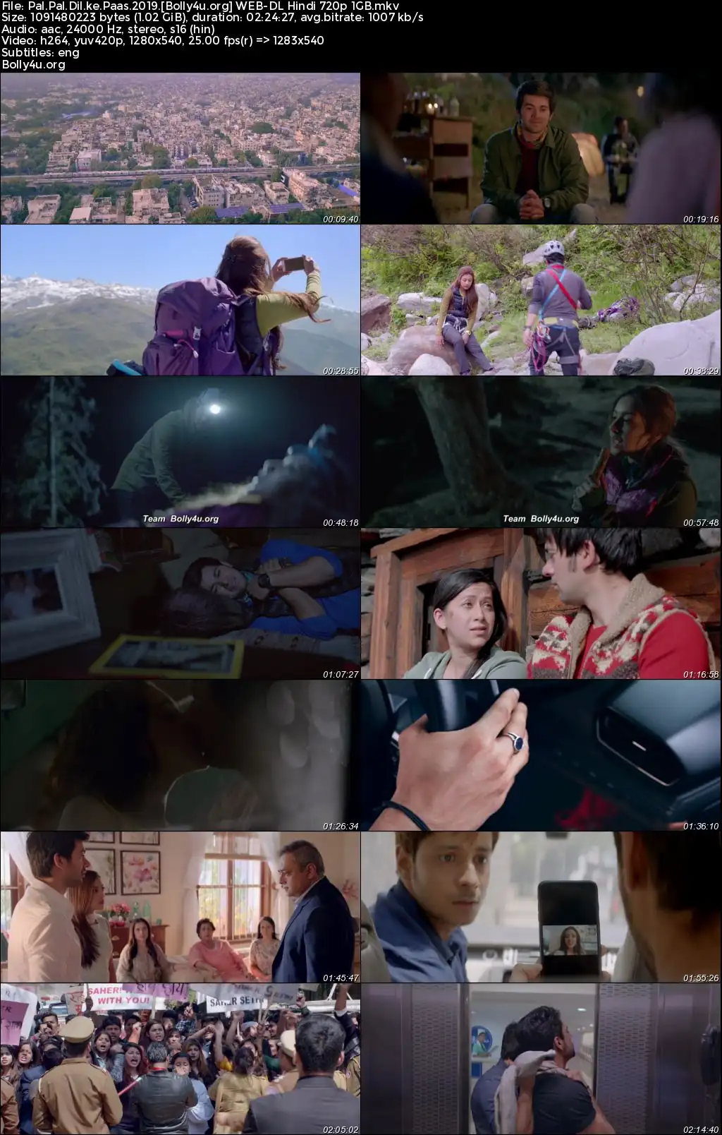 Pal Pal Dil Ke Paas 2019 WEB-DL Hindi Full Movie Download 1080p  720p  480p
