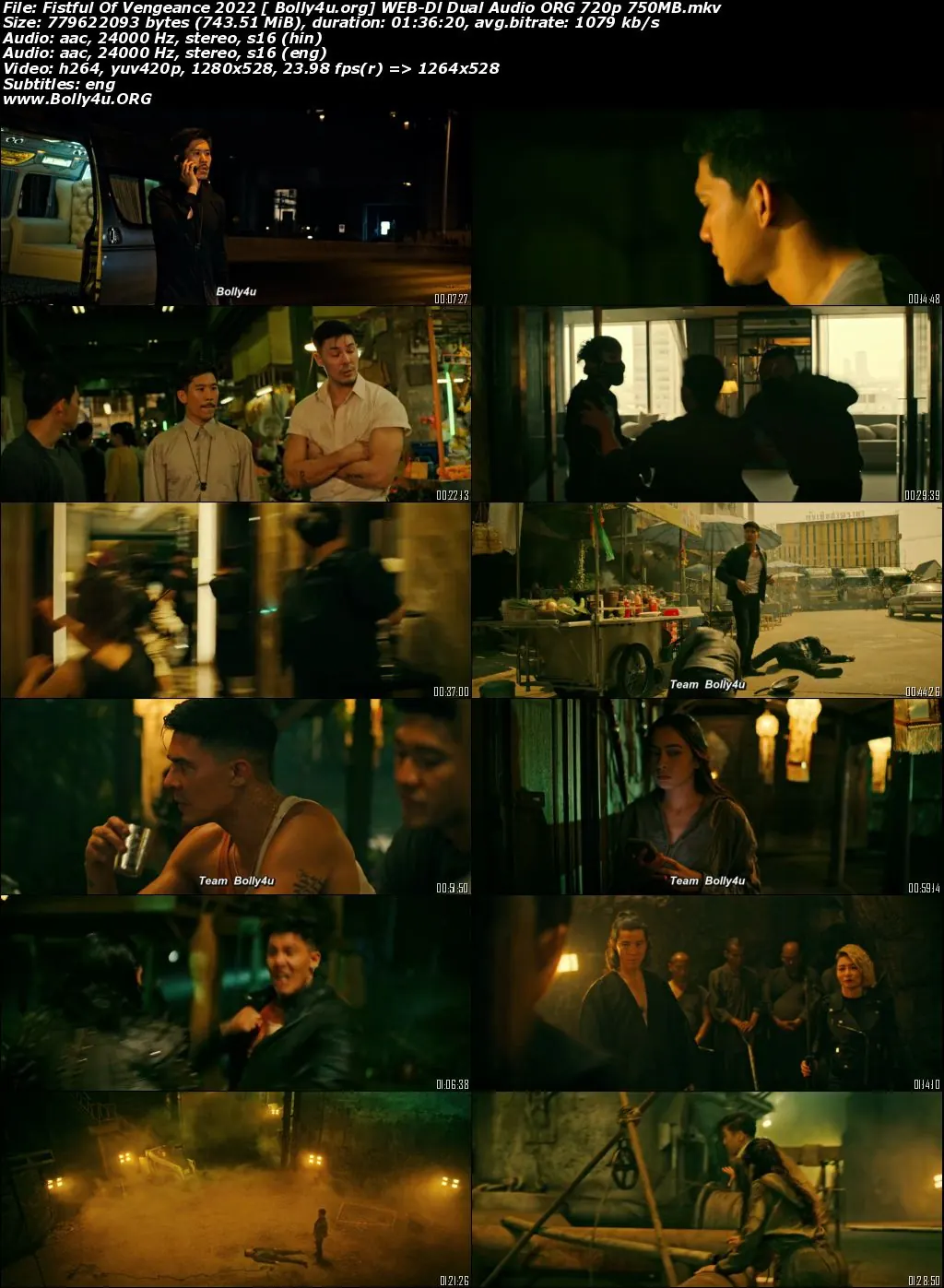 Fistful Of Vengeance 2022 WEB-DL Hindi Dual Audio ORG 720p 480p Download